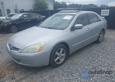 2004 Honda Accord 2.4 Ex из США, поврежденный, VIN 1HGCM56684A070325